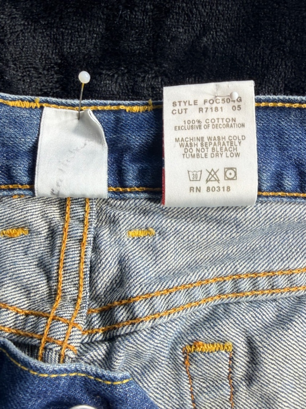 Lucky Brand Embroidered Floral Flare Jeans - Size 12/31 EUC - Picture 4 of 14